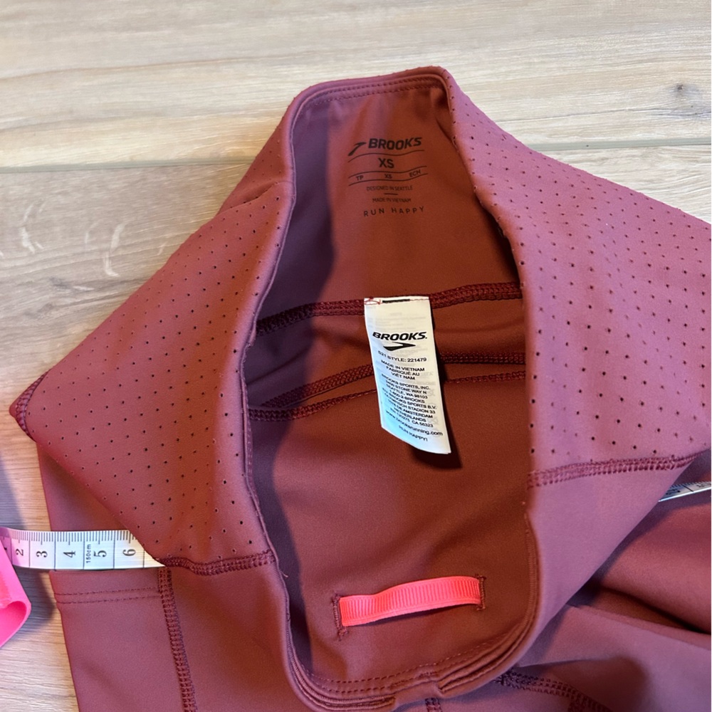NWT Brooks Athletic Set Running Sports Bra (Small) and Leggings (X-Small) - Picture 6 of 10